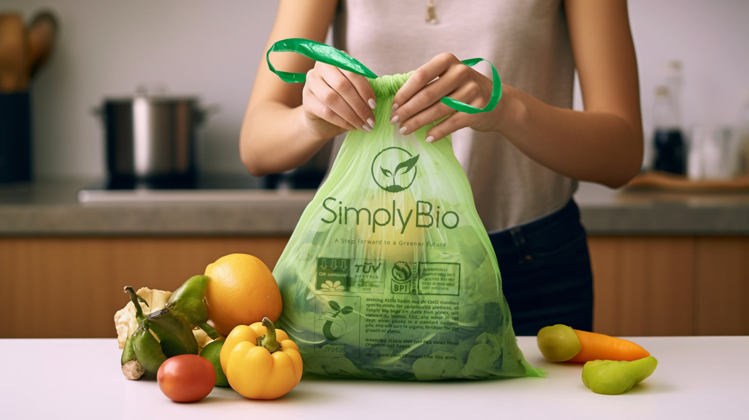 Shoppers compostables  Pour professionnels — BioApply